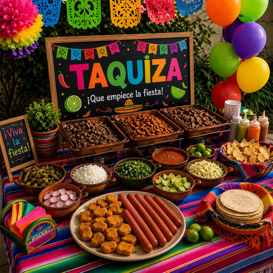 Taquiza para fiestas playa del carmen